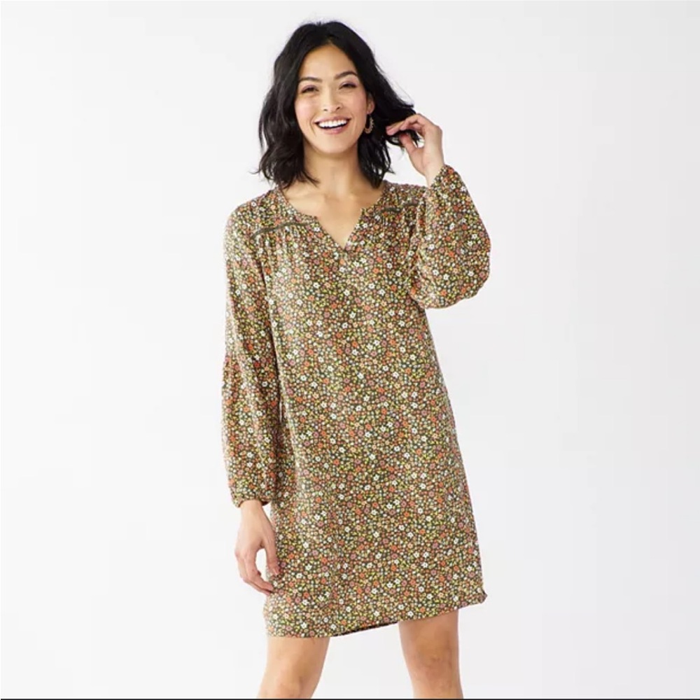 Floral Print Dress